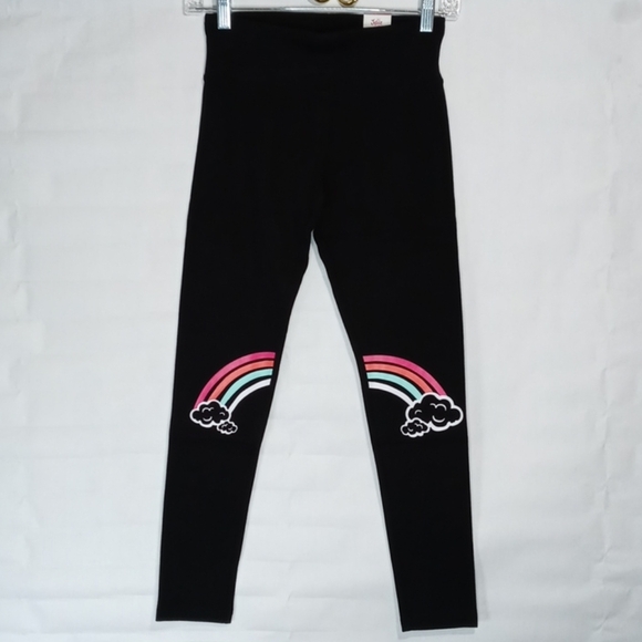 Justice Graphic Full Length Leggings Sz 12 - Picture 1 of 6